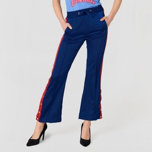 BAUM Und Pferdgarten Naysa Blue Red Track Pants 38 - Picture 3 of 10